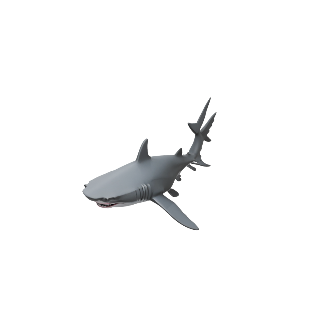 Obsidian Articulated Shark