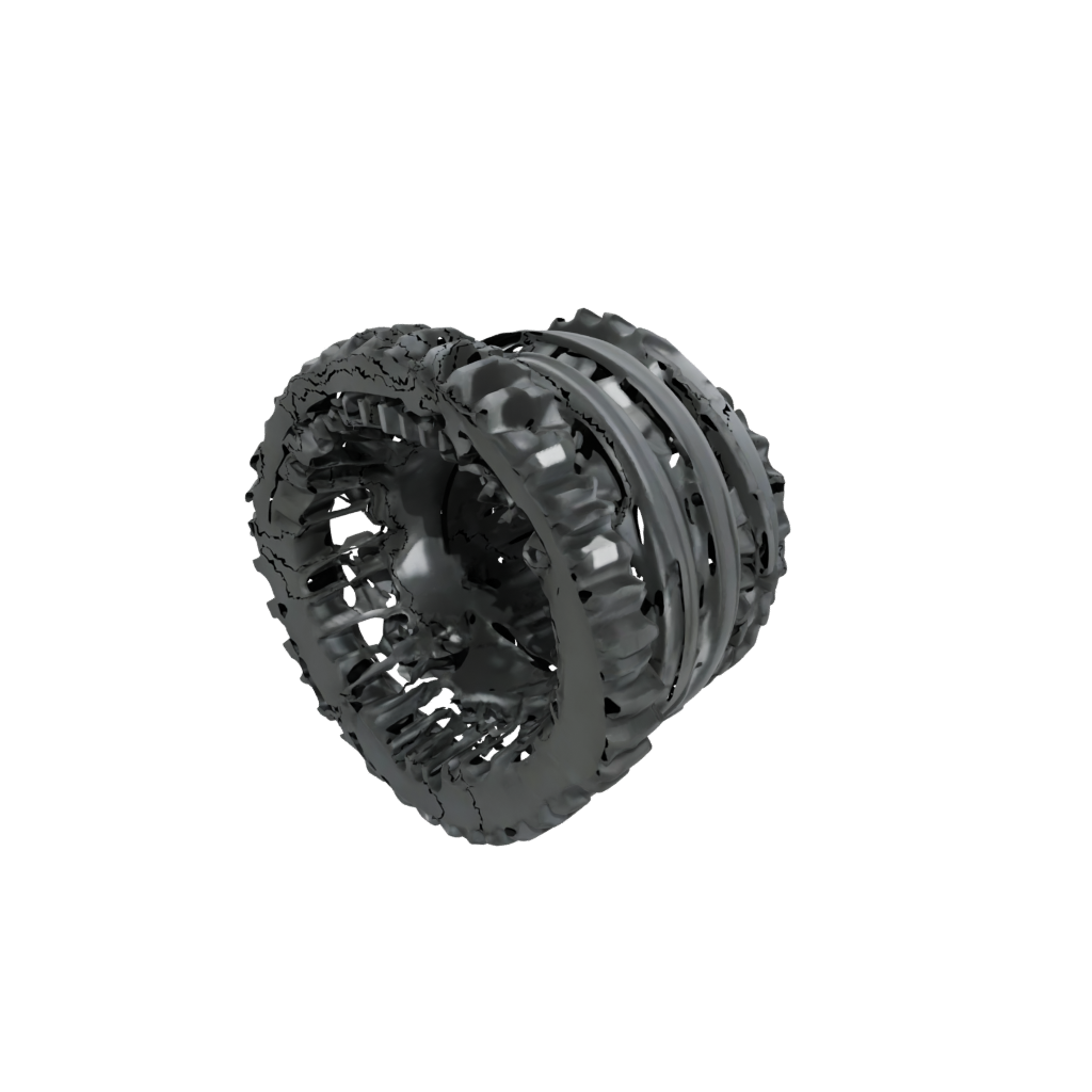 Obsidian Compression Spring Toy