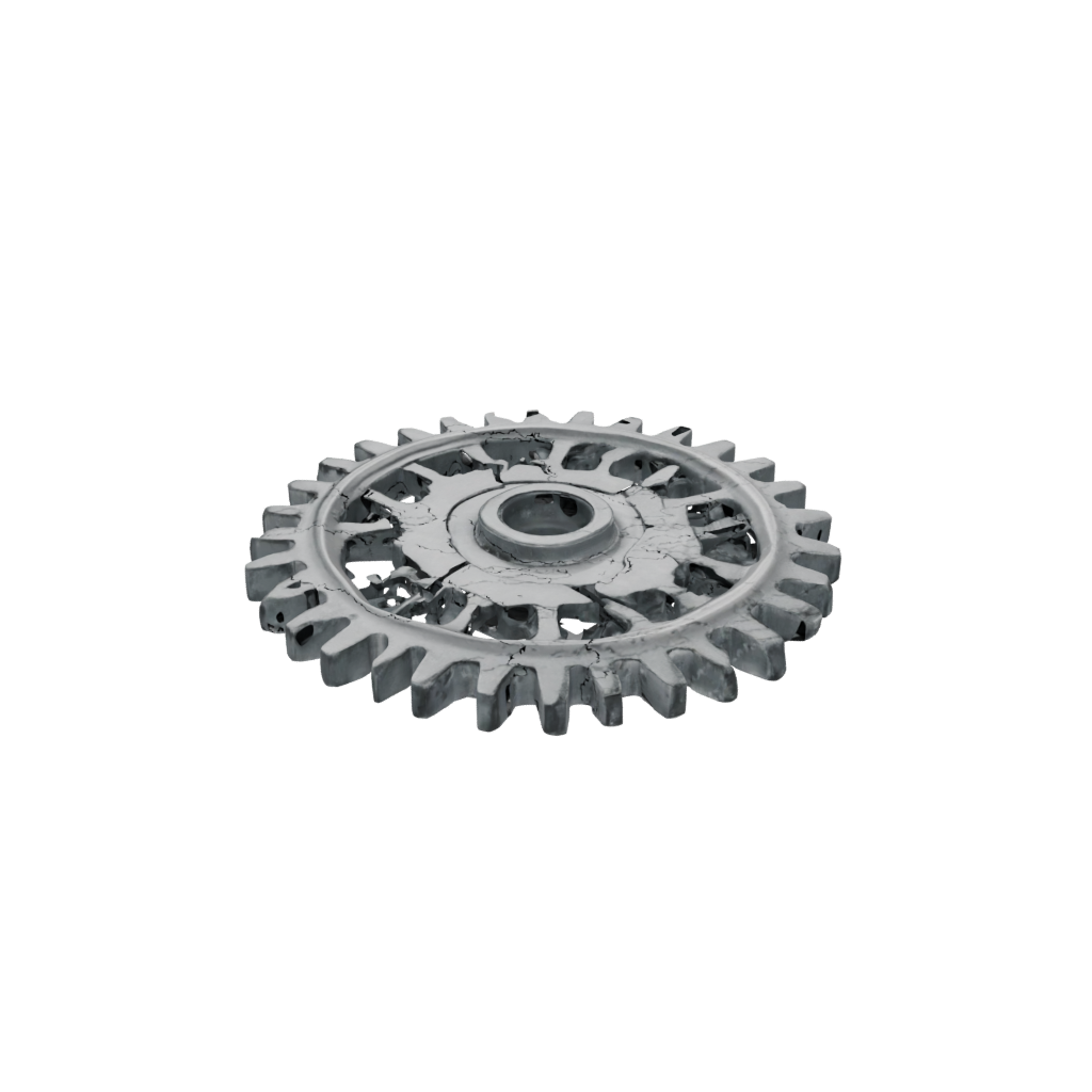 Obsidian Gear-Train Fidget