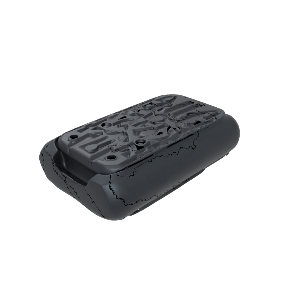 Obsidian Textured Fidget Slider Bar