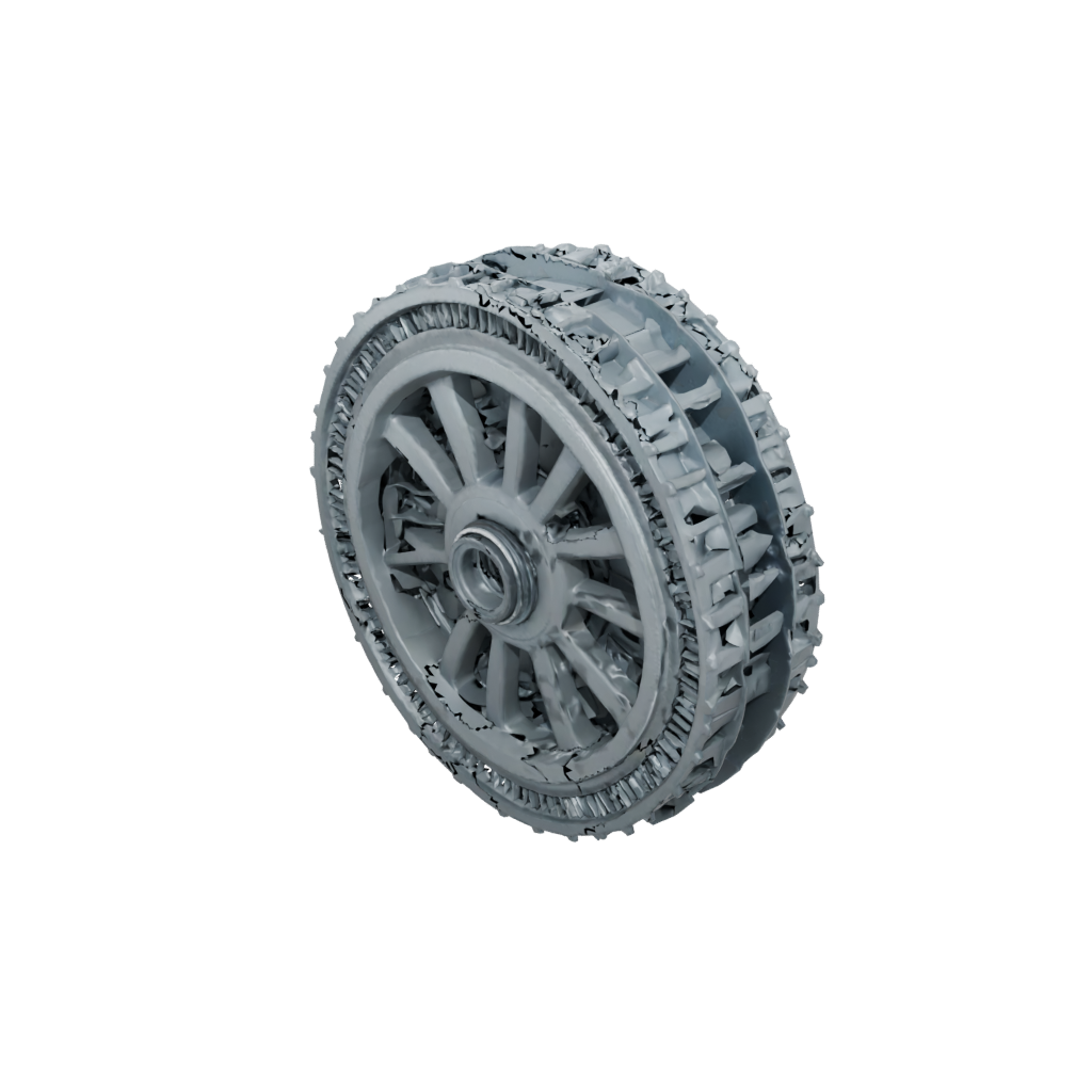 Obsidian Textured Ratchet Click Wheel