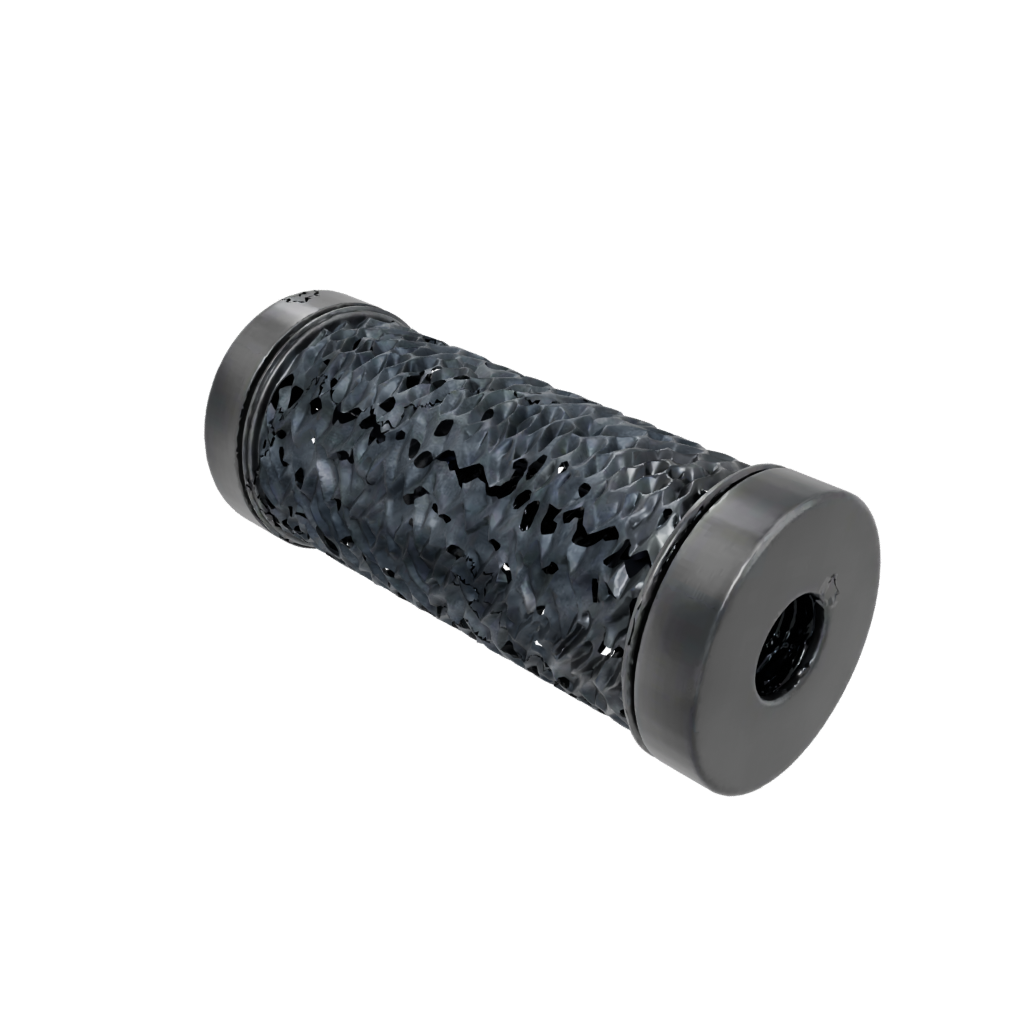 Obsidian Textured Thumb Roller Bar