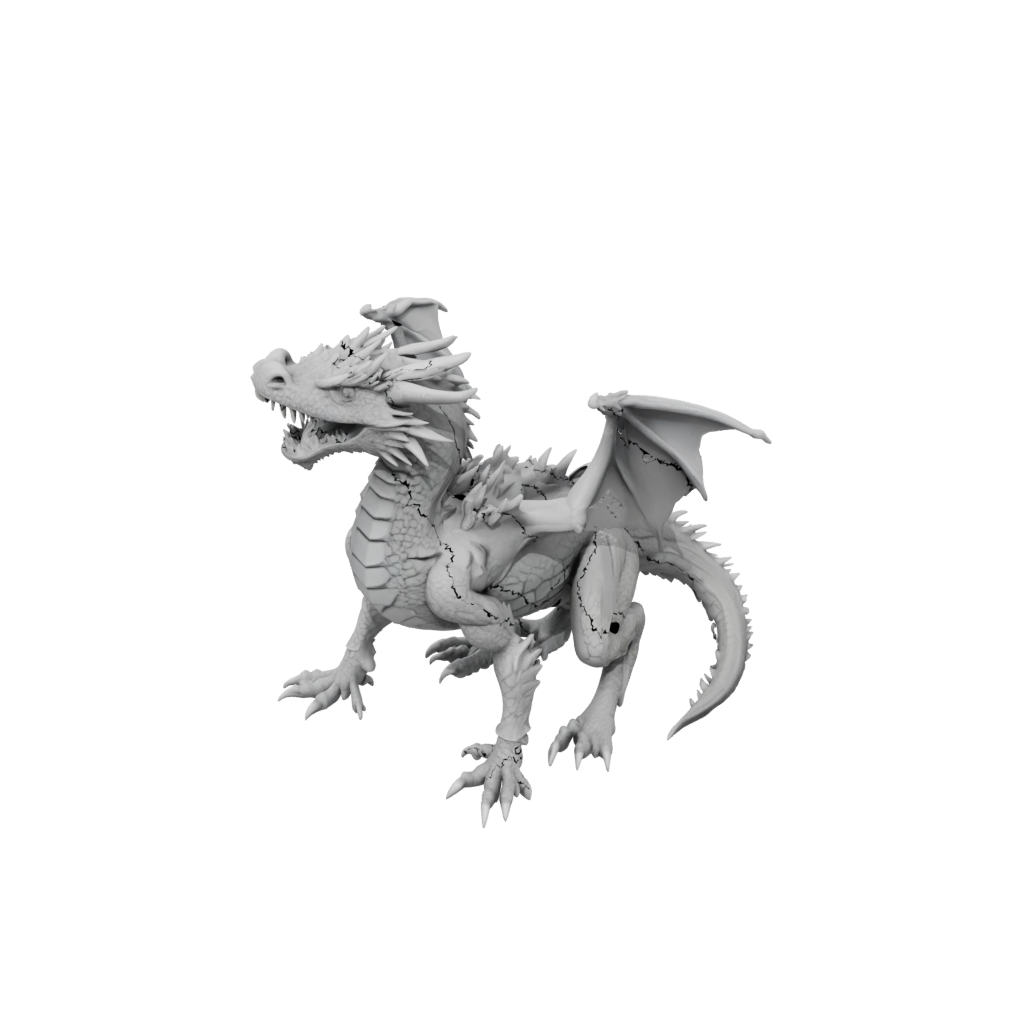 Big Articulated Dragon Long