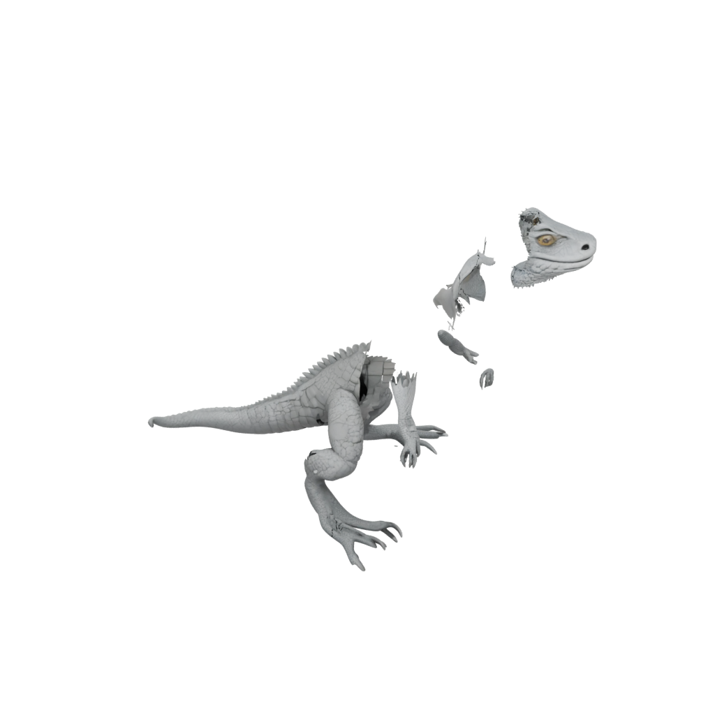 Big Articulated Lizard