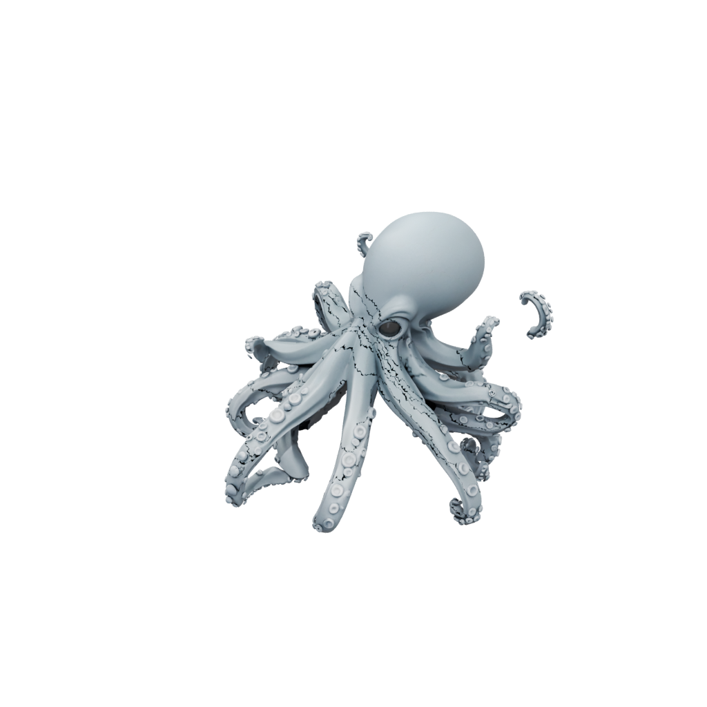 Big Articulated Octopus Mini