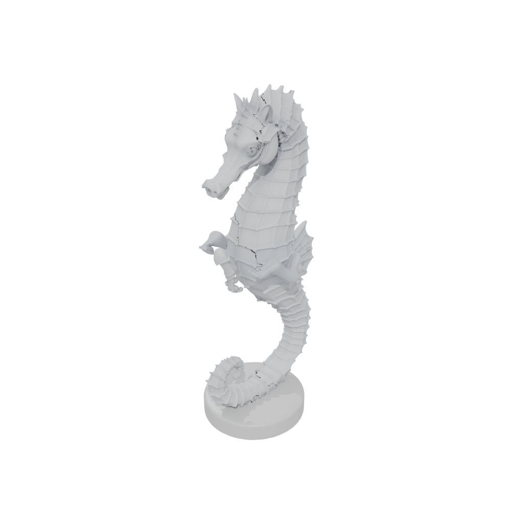 Big Articulated Seahorse
