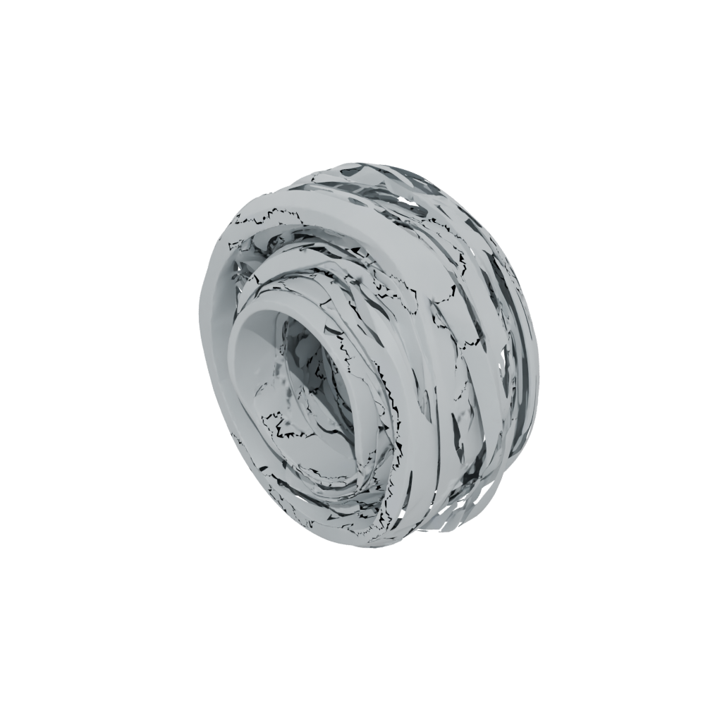 Big Nested Rotating Rings
