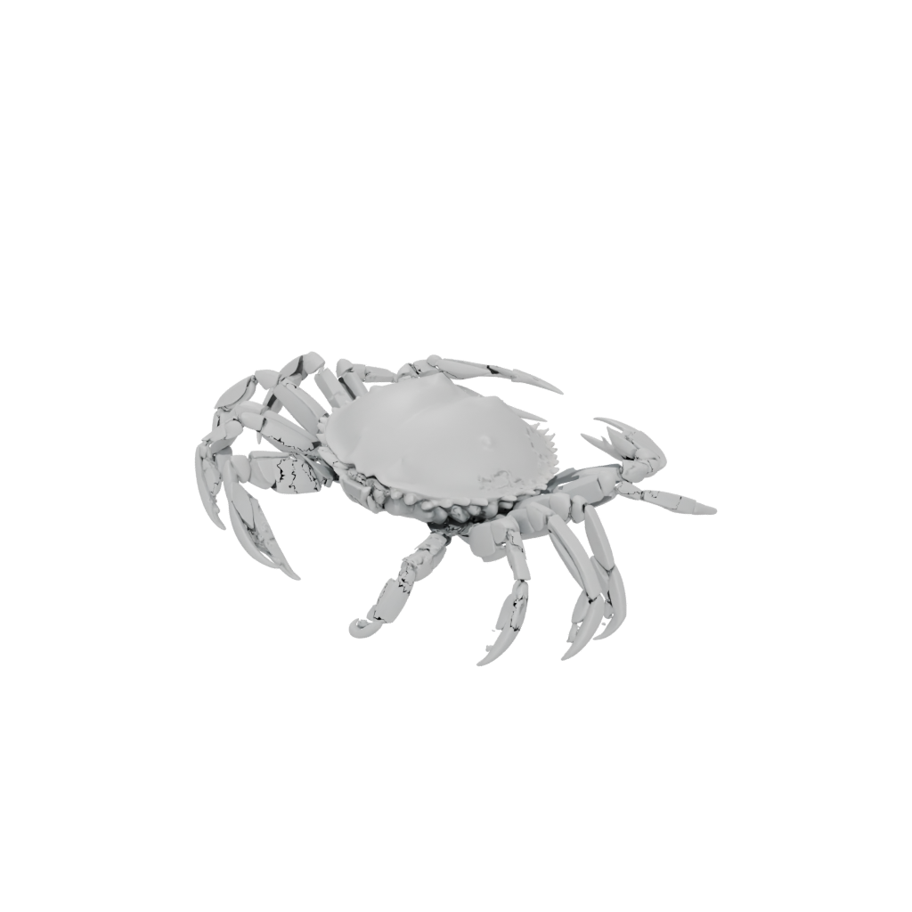 Pastel Pocket Articulated Crab