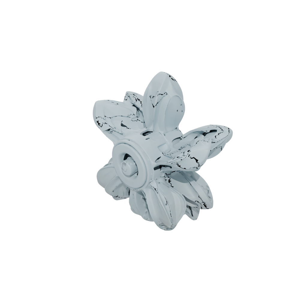 Pastel Pocket Articulated Gyroscope Spinner
