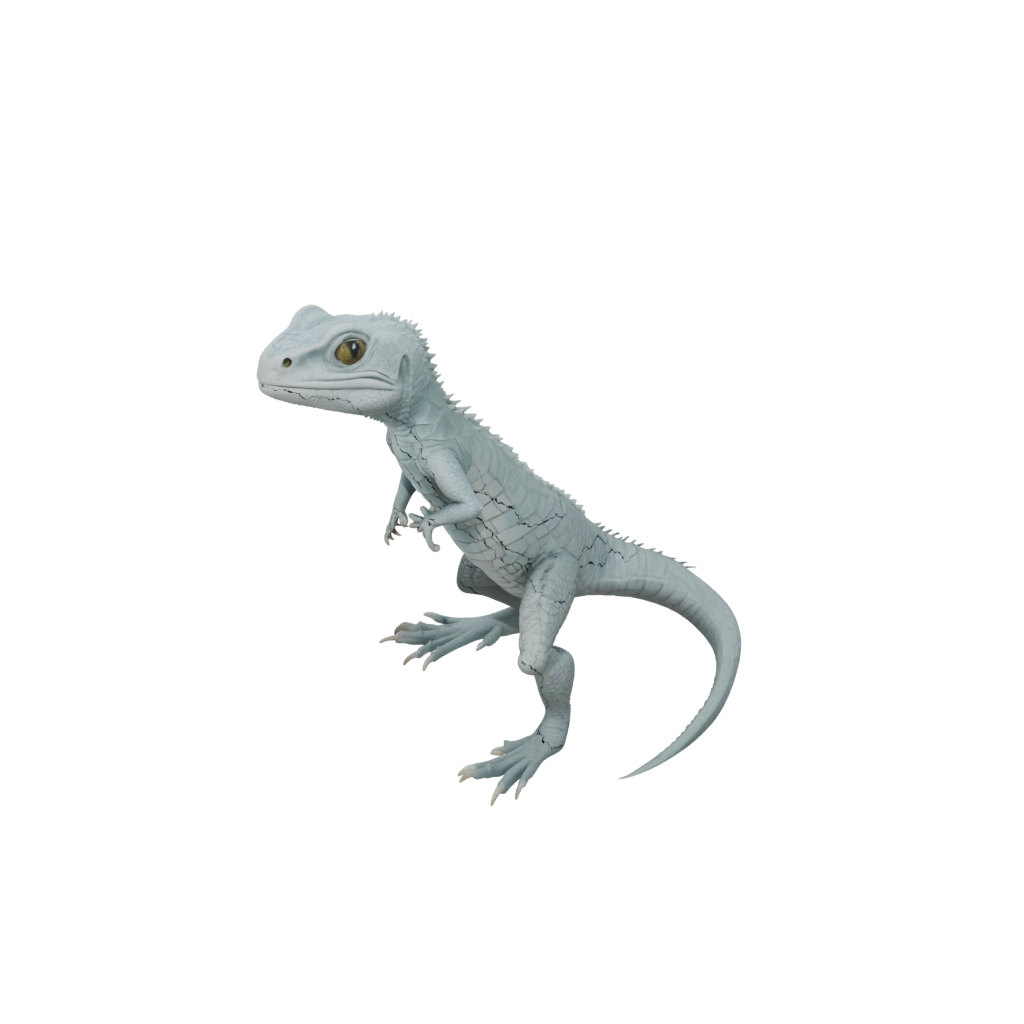 Pastel Pocket Articulated Lizard