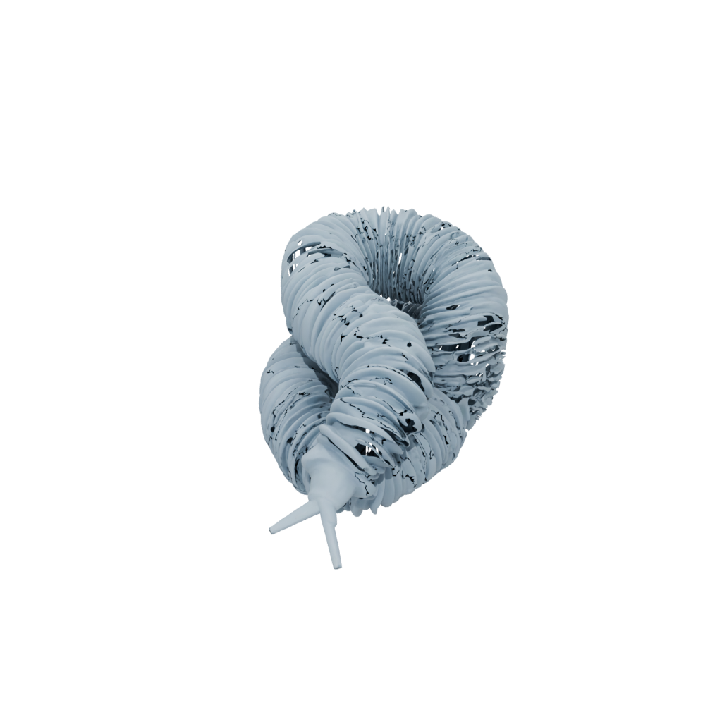 Pastel Pocket Articulated Millipede