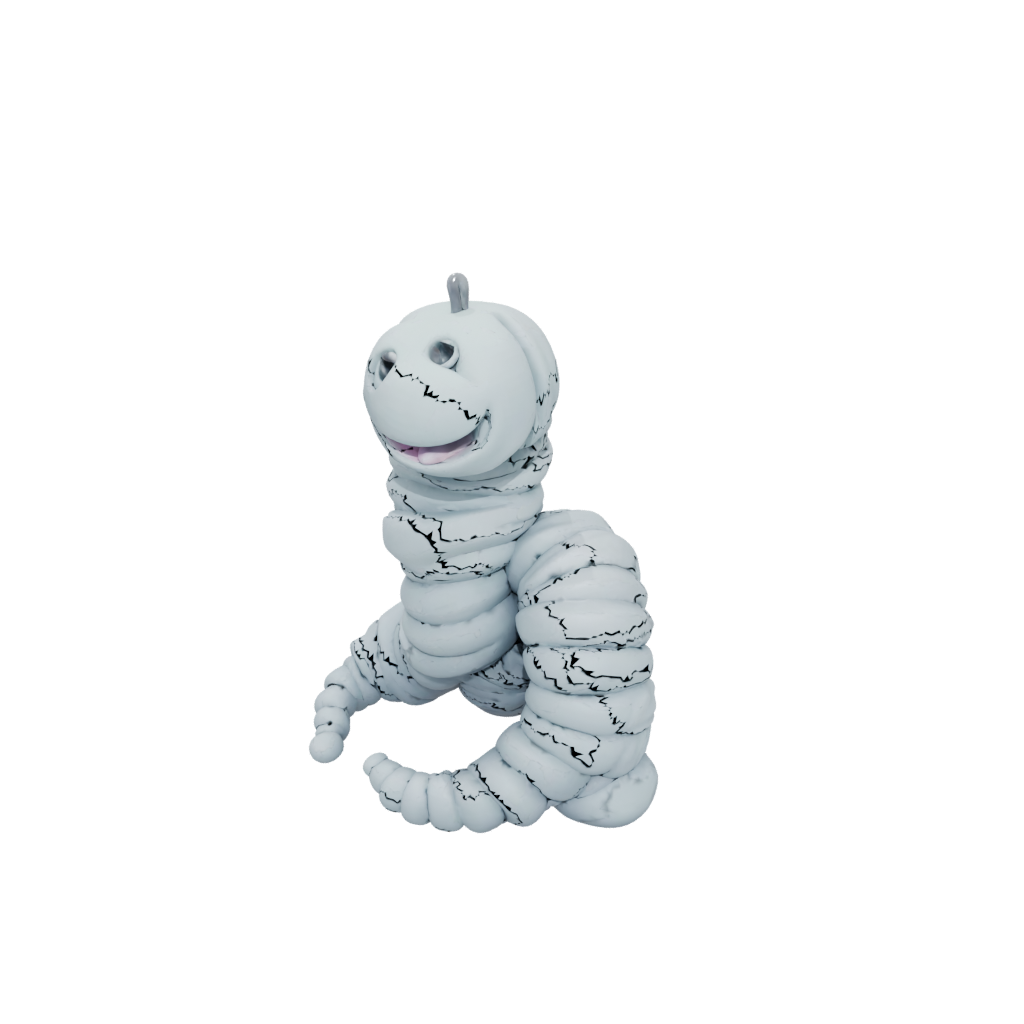 Pastel Pocket Articulated Worm
