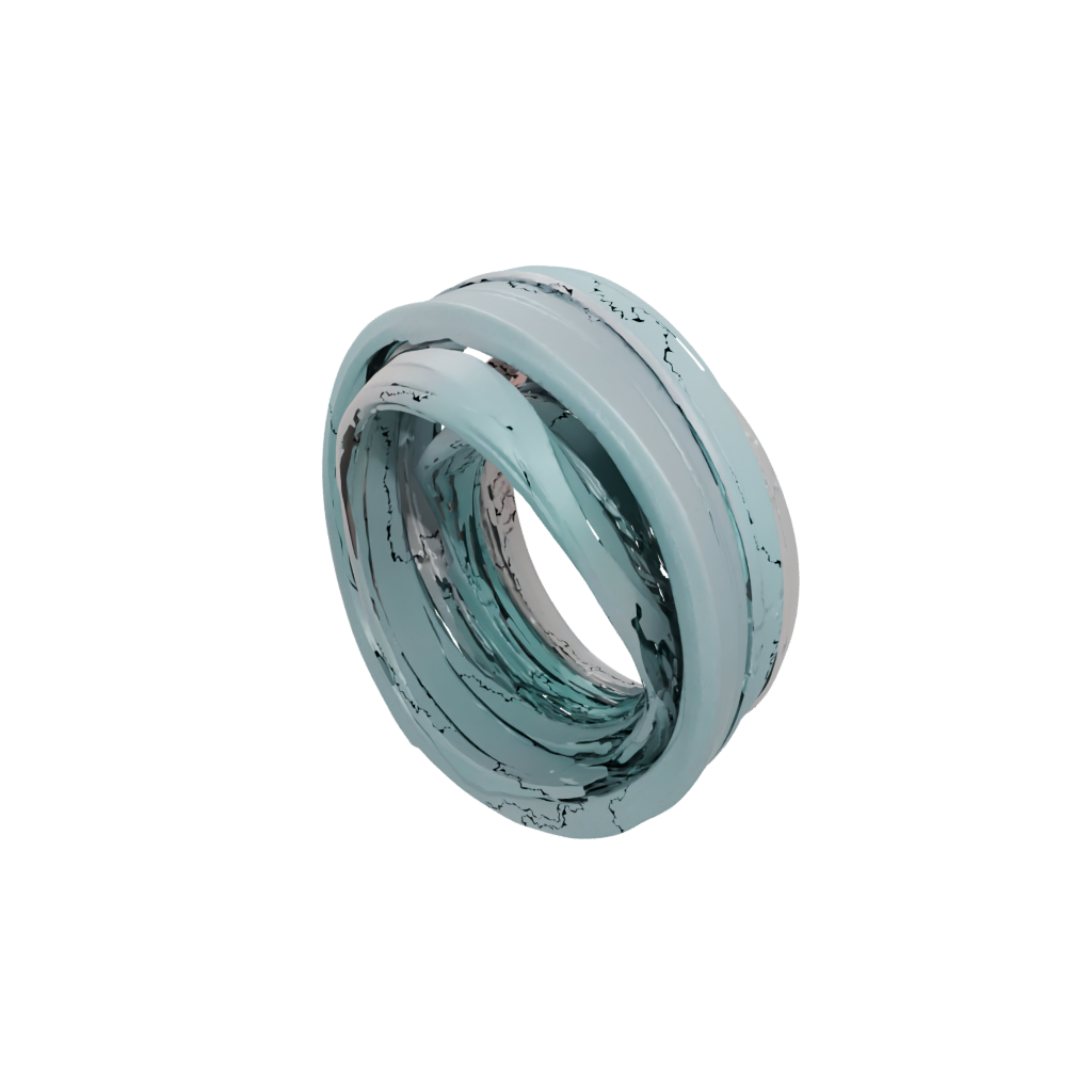 Pastel Pocket Nested Rotating Rings