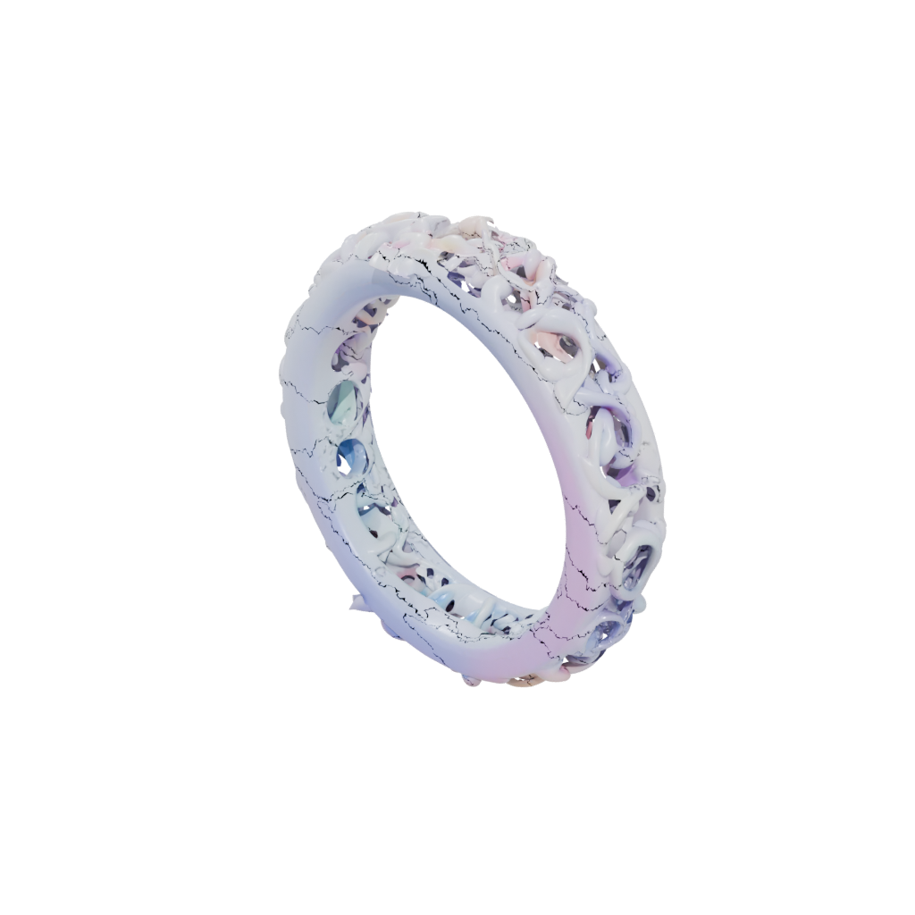 Pastel Pocket Sensory Chain Ring