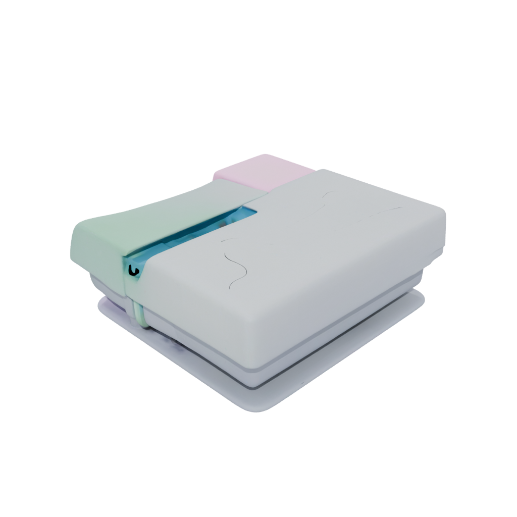 Pastel Pocket Tri-Bar Flip Toy