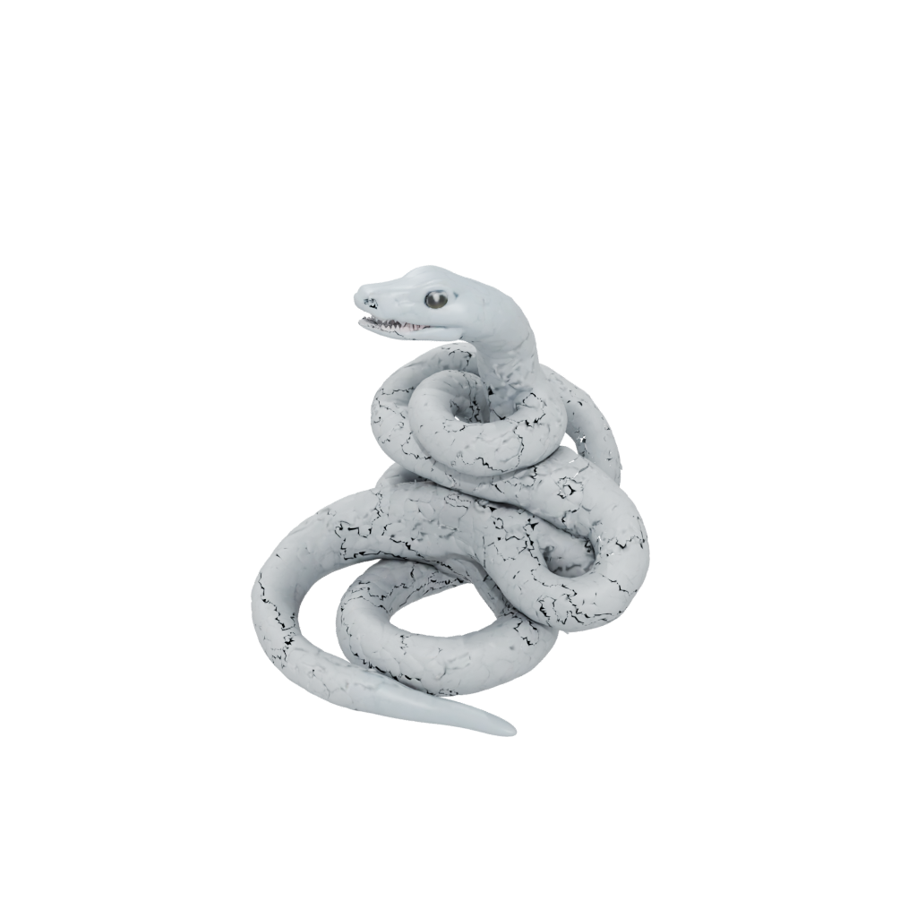 Pastel Big Articulated Snake Long