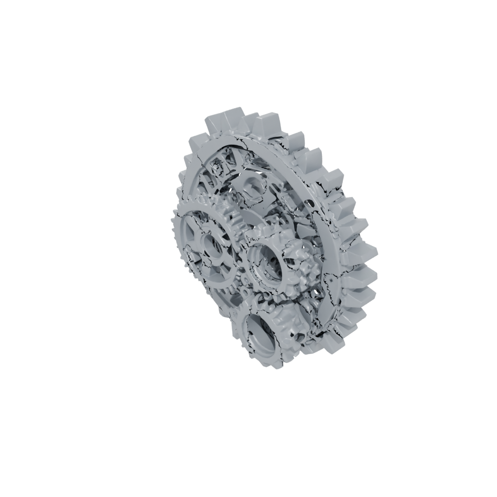 Pastel Big Gear-Train Fidget