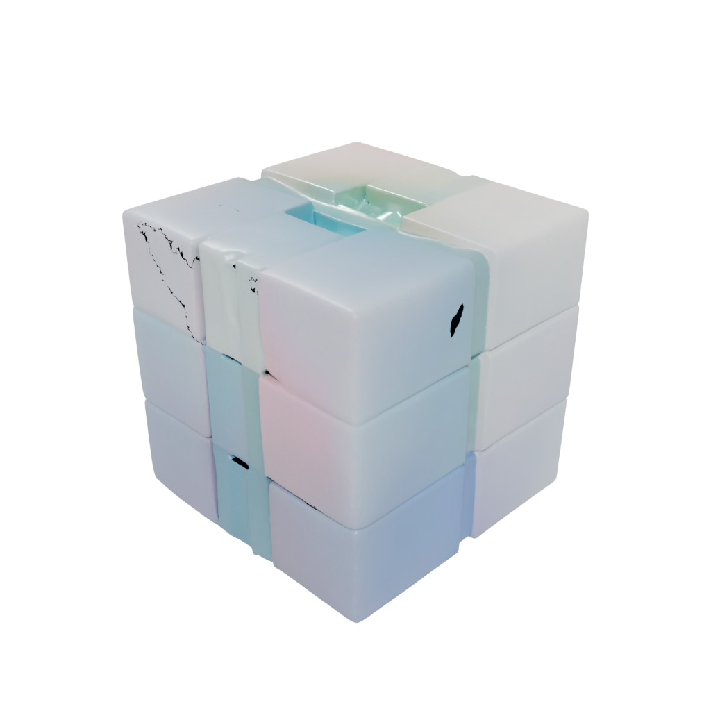Pastel Big Infinity Flip Cube