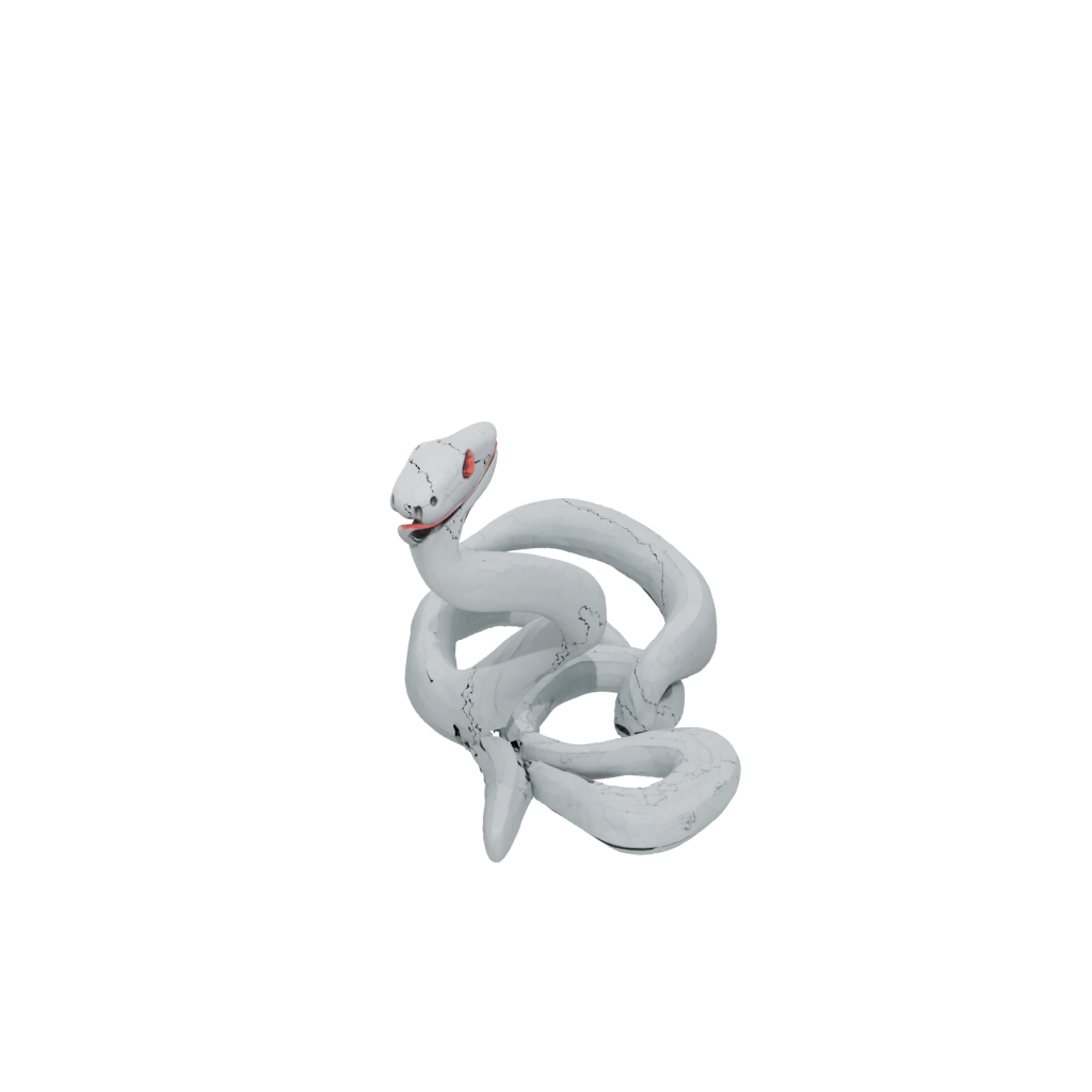 Pastel Soft Articulated Snake Long