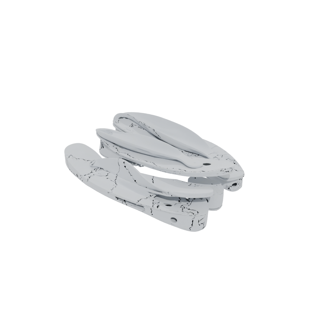 Pastel Soft Flip-Flop Hinge Strip