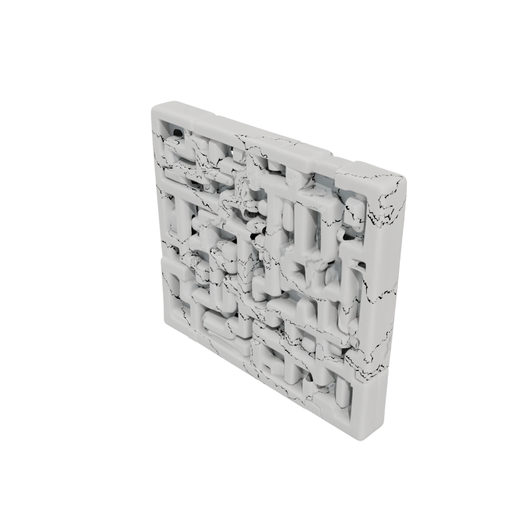 Pastel Soft Marble Maze Pocket Puzzle