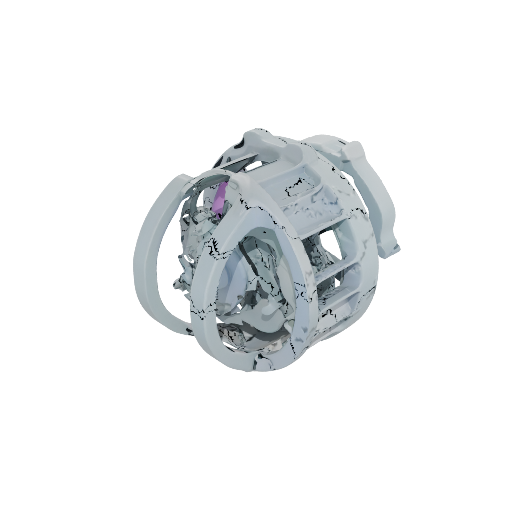 Pastel Soft Rolling Hex Spinner