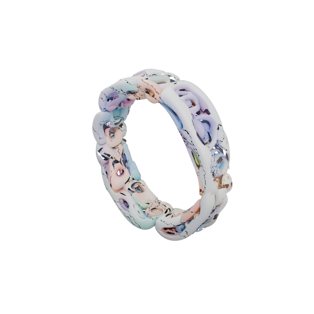 Pastel Soft Sensory Chain Ring