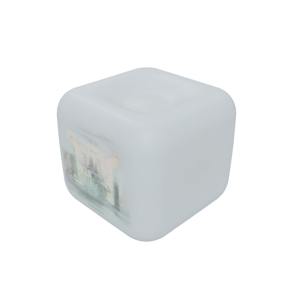 Pastel Soft Squeeze Stress Cube