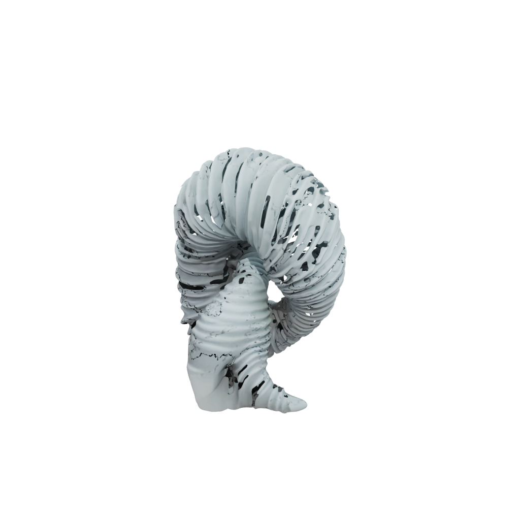 Pastel Articulated Millipede