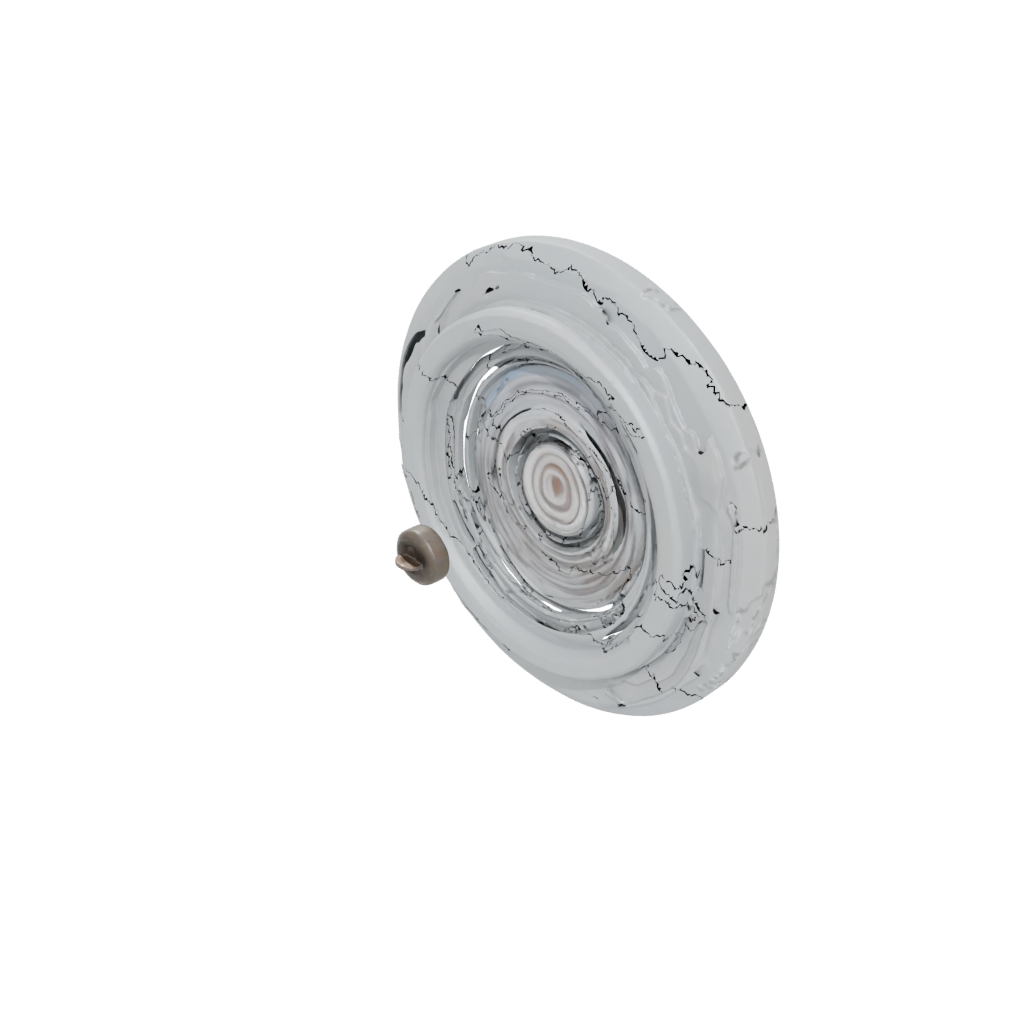 Pastel Rolling Ball Track Coin