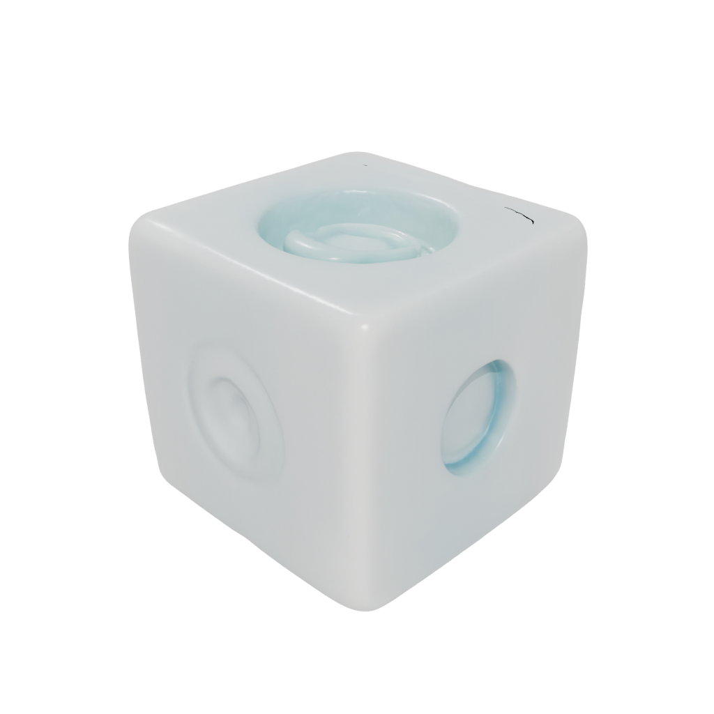 Pastel Squeeze Stress Cube