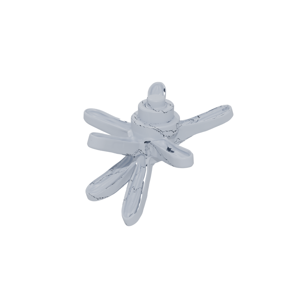 Pastel Three-Prong Spinner