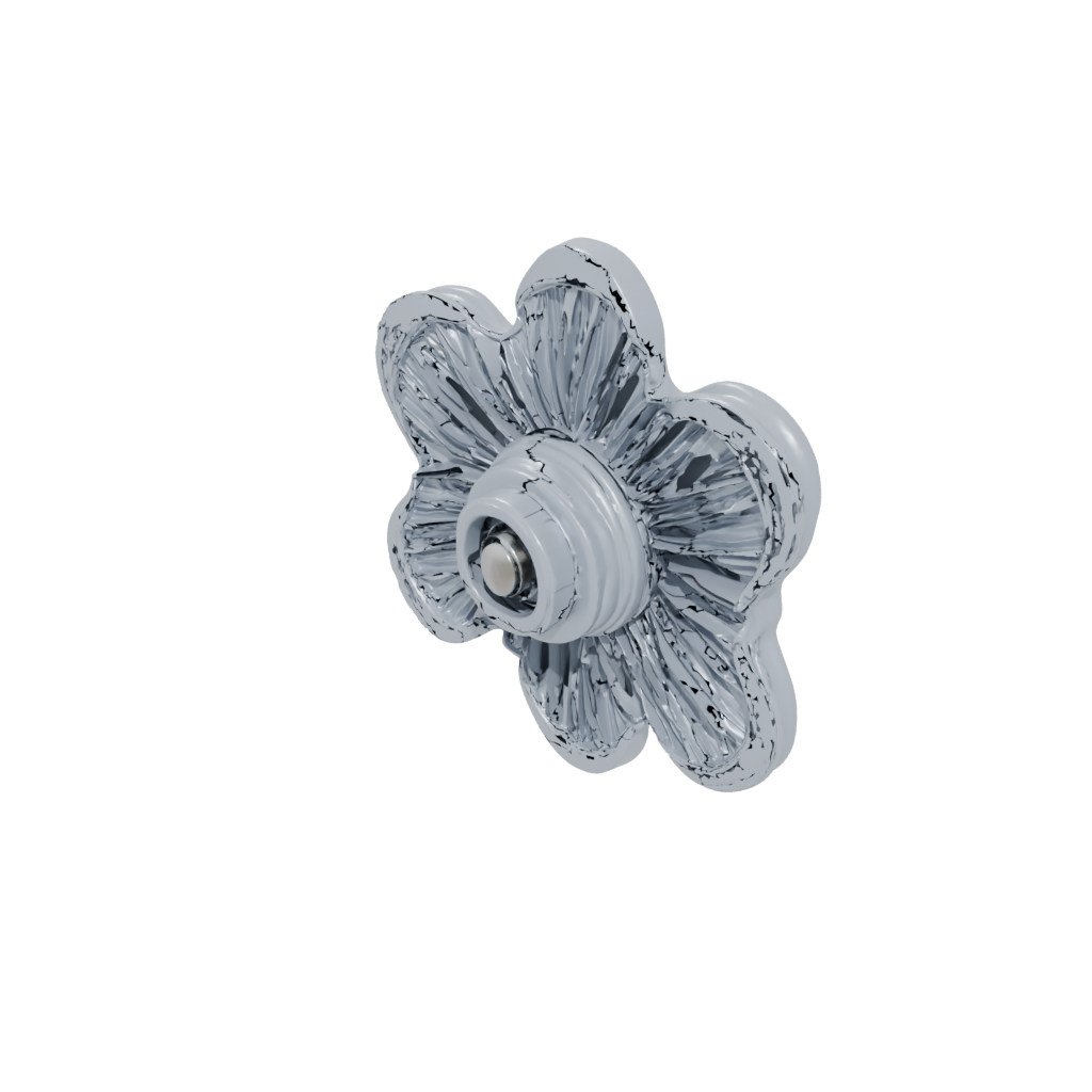Pastel Textured Articulated Gyroscope Spinner