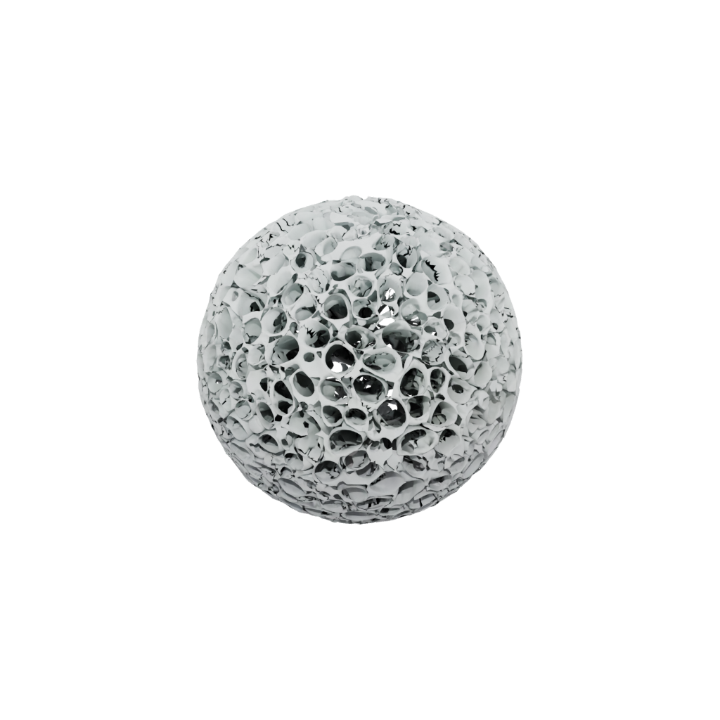 Pastel Textured Kinetic Flow Ball