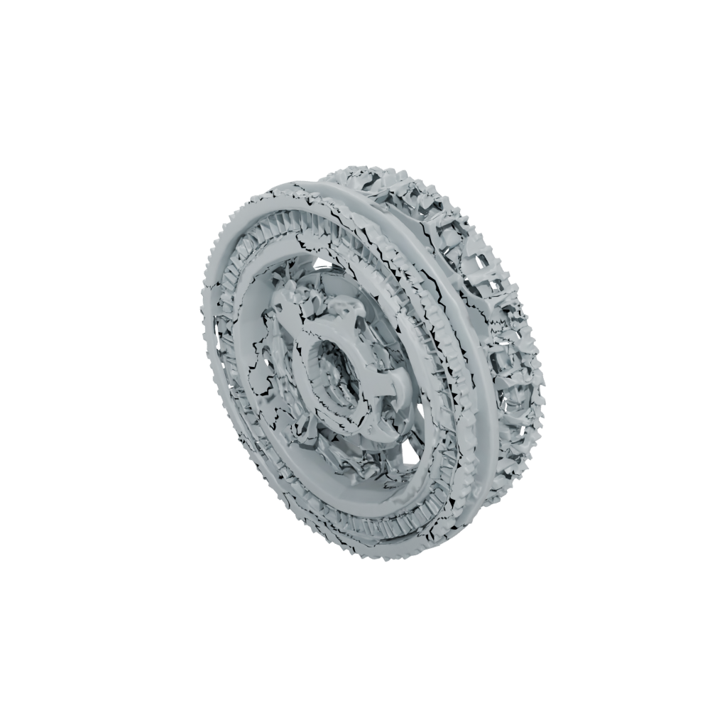 Pastel Textured Ratchet Click Wheel