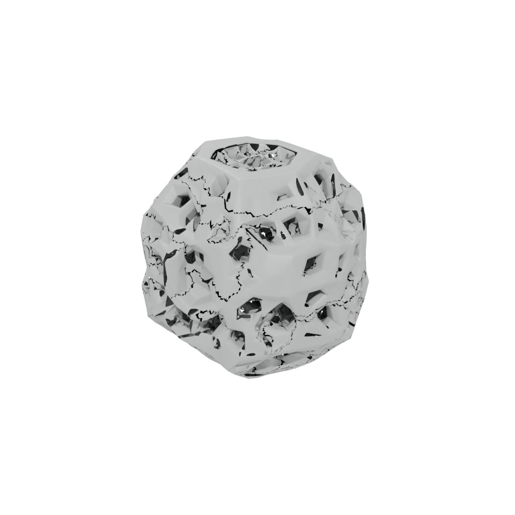 Pastel Textured Snap-Pop Hexagon