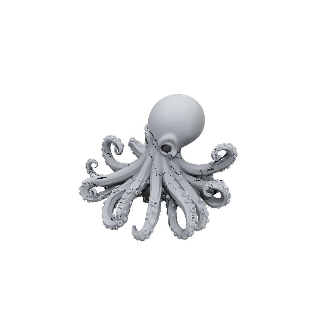 Soft Articulated Octopus Mini