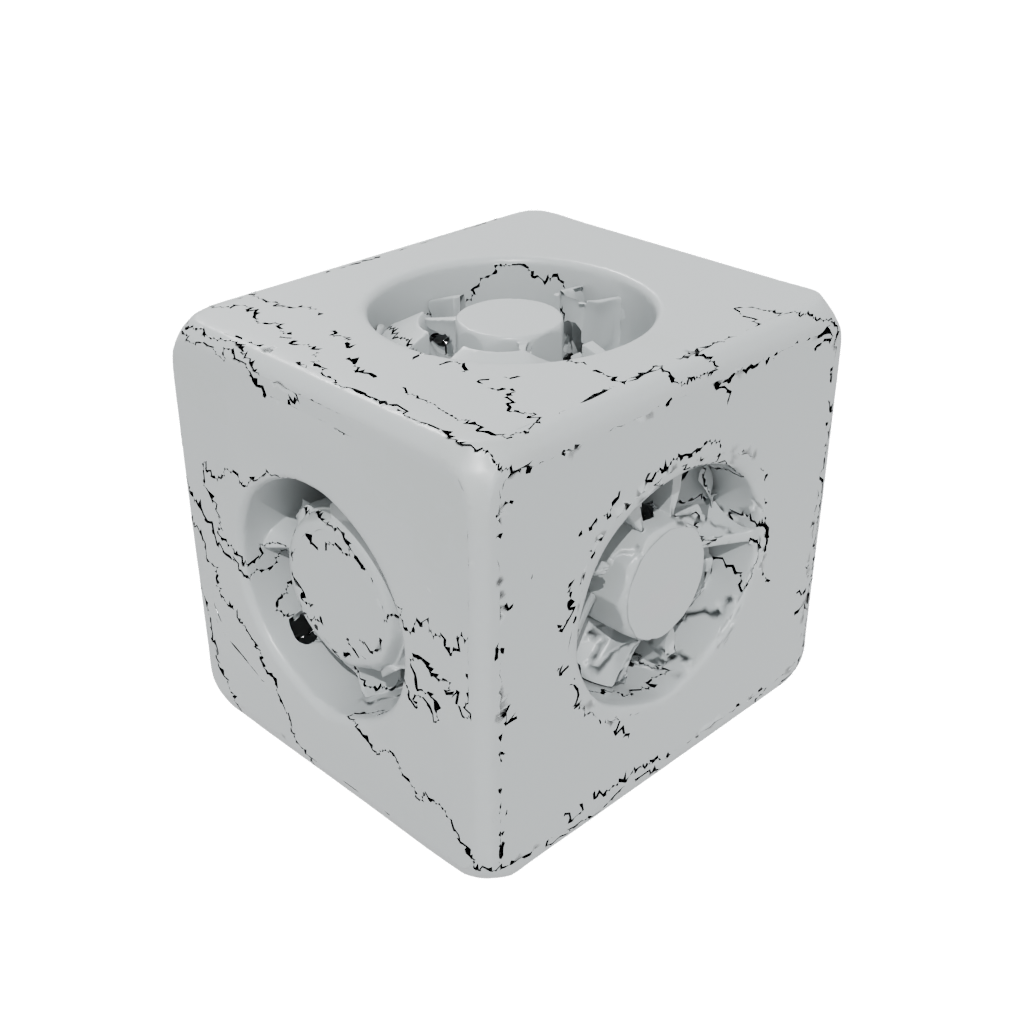 Soft Magnet-Free Click Cube