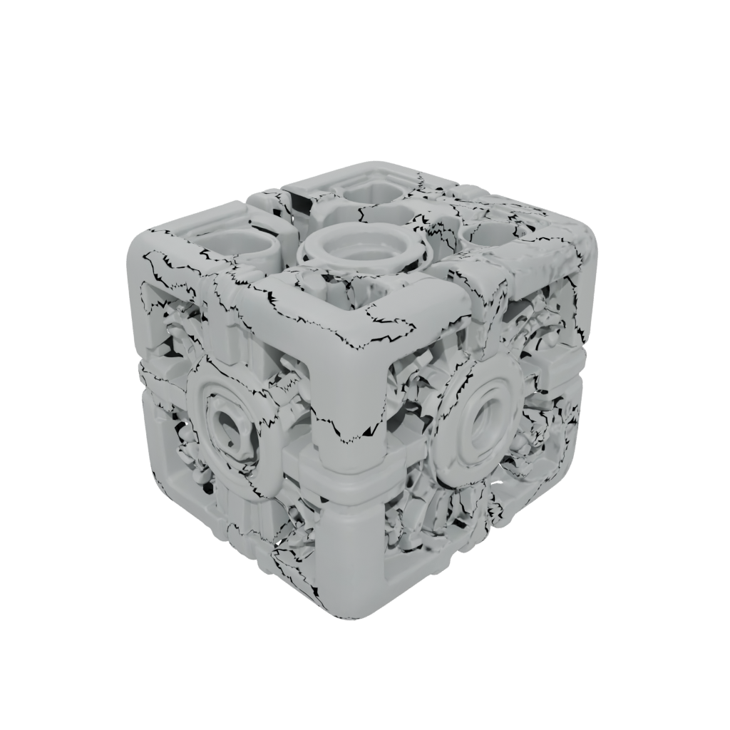 Soft Pocket Gear Cube