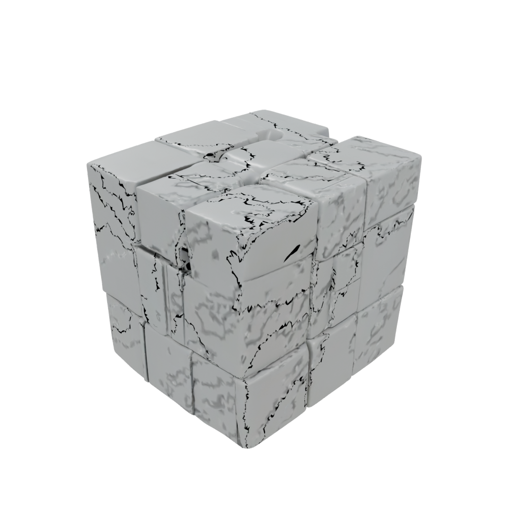 Soft Slide-Puzzle Cube