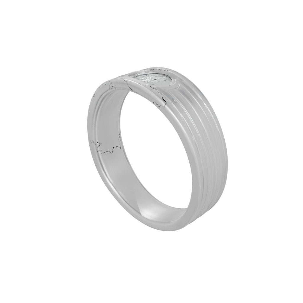 Soft Spinning Coin Ring