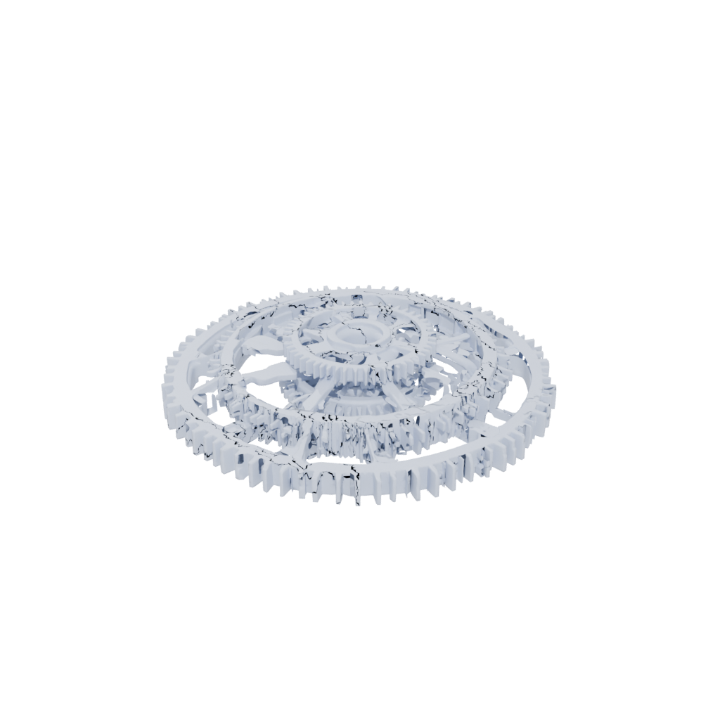Gear-Train Fidget — fidgets 3D print model, STL