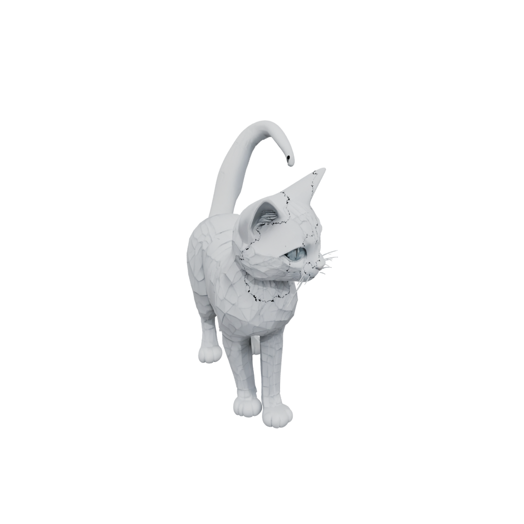 Textured Articulated Cat