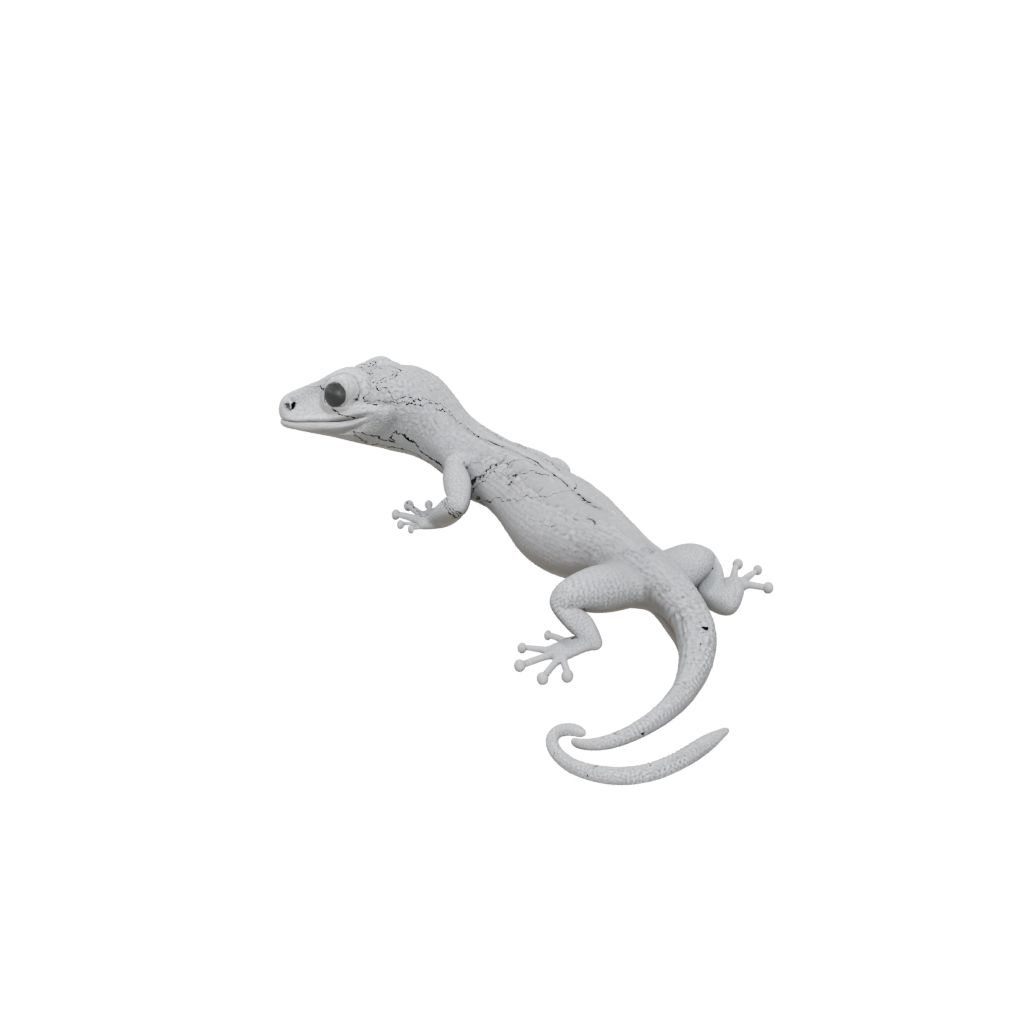 Textured Articulated Gecko
