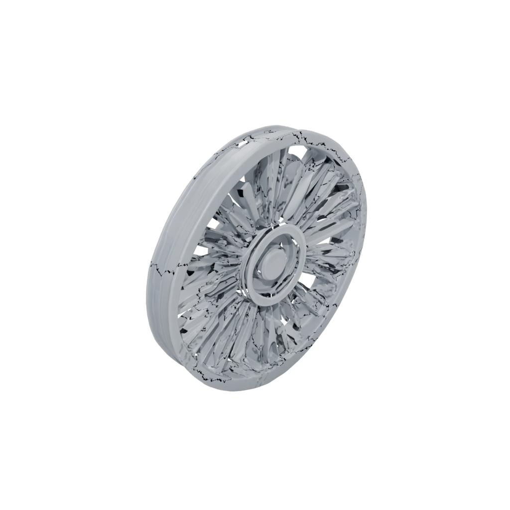 Textured Articulated Gyroscope Spinner