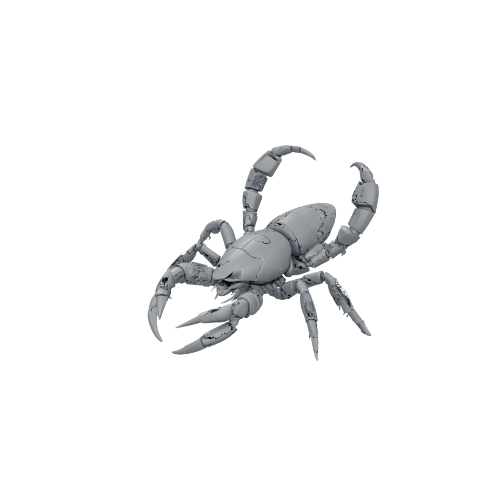 Textured Articulated Scorpion