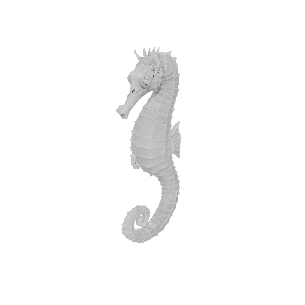 Textured Articulated Seahorse