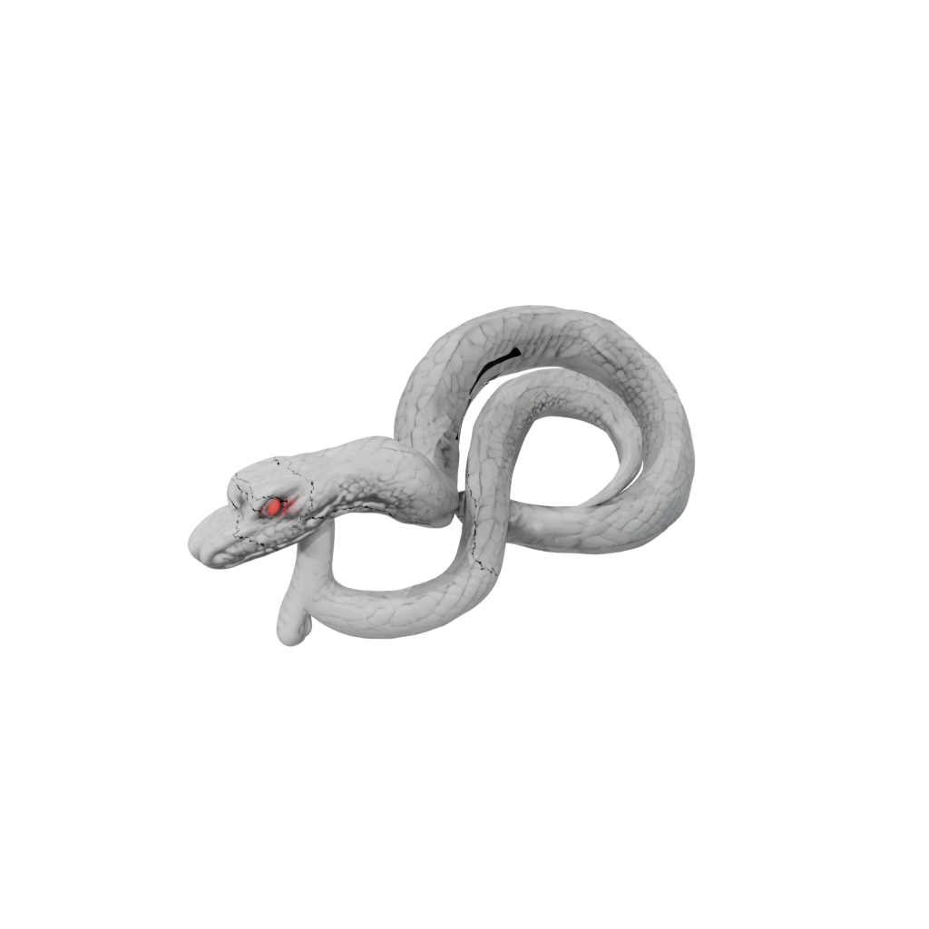 Textured Articulated Snake Long