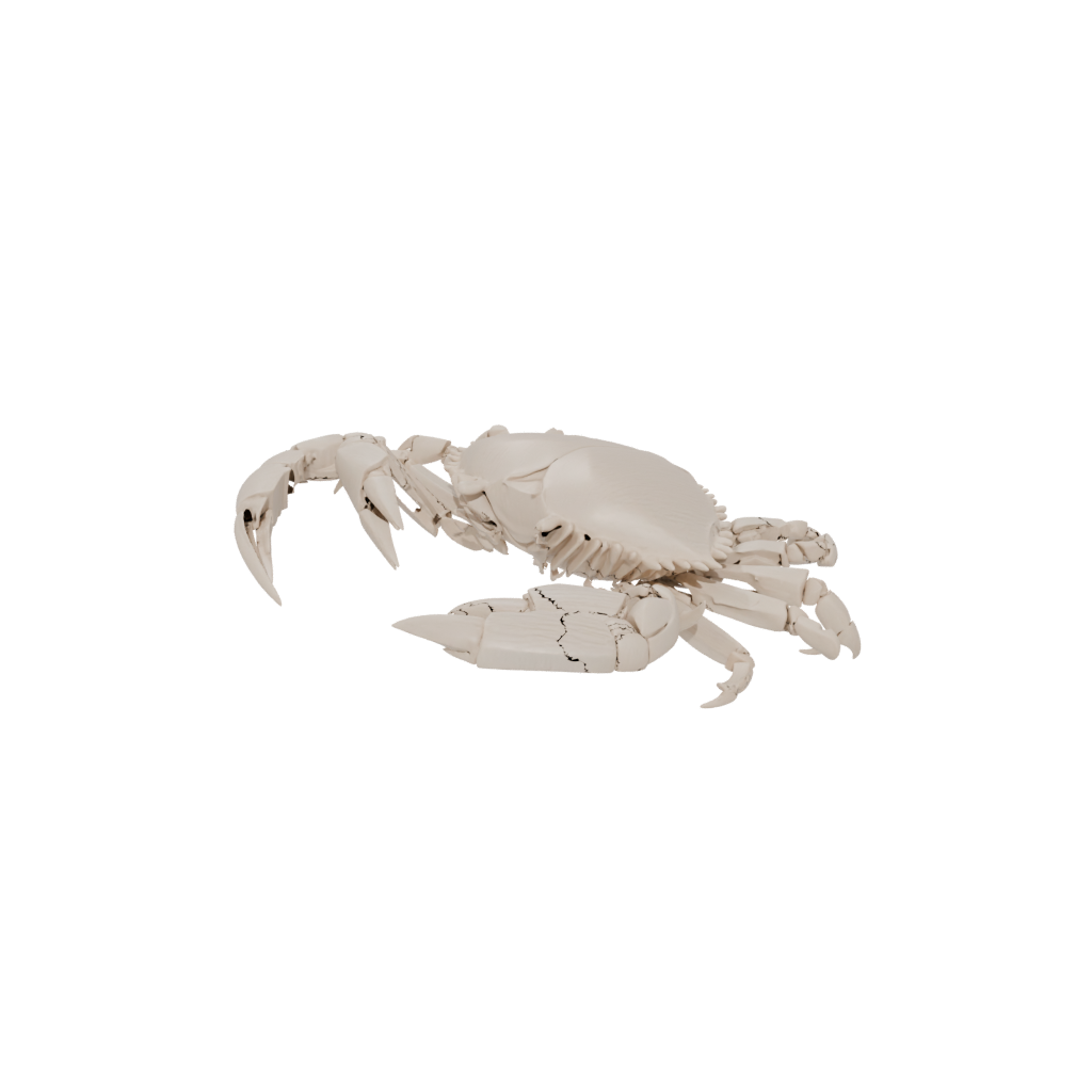 Woodgrain Pocket Articulated Crab