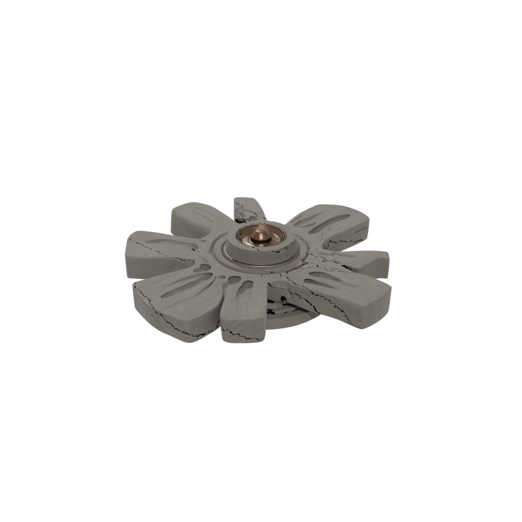 Woodgrain Pocket Articulated Gyroscope Spinner